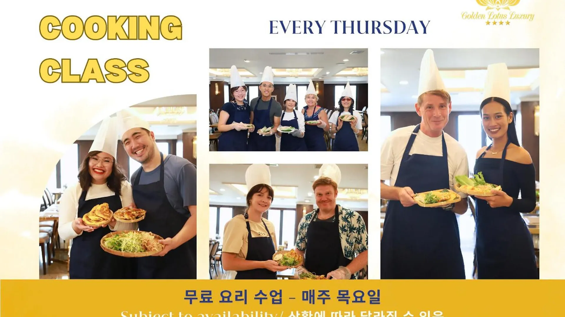 Golden Lotus Luxury Hotel Danang - Complimentary Daily Afternoon Tea